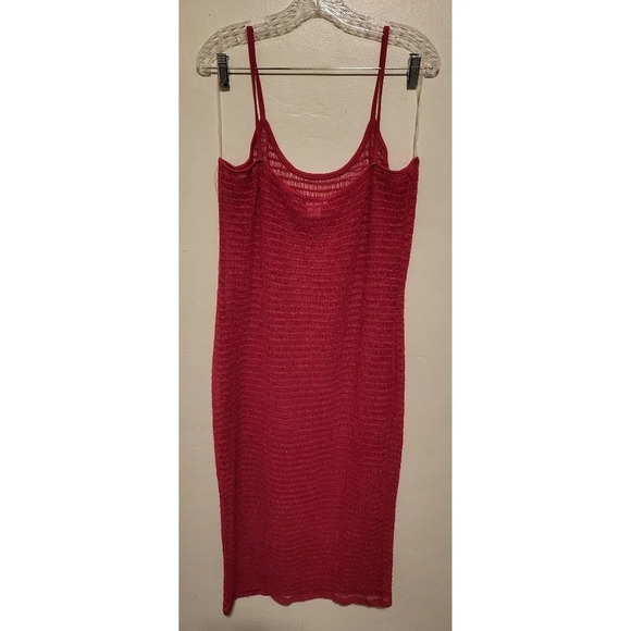 K + Glam See Through Dress - Pink (Size 3XL) - Picture 6 of 8
